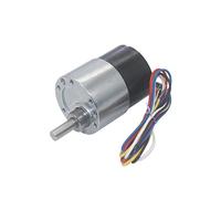 FCARUMIQP Mini Motor 37mm Diameter Gearbox Low Noise Long Life High Torque 12v 24v Brushless D C Gear Silent bldc gearmotor JGB37-3525 : 24V 7RPM(24V 45RPM)