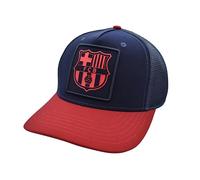 FCB Barça Patch Navy Cap with FC Barcelona Licence Adult Size Adjustable