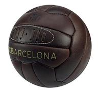 FCB Barcelona BC04269 Barcelona Size 5 Leather Heritage Football - Multicolour
