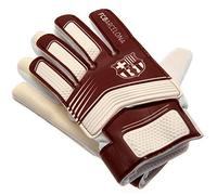 FC Barcelona Goalkeeper Gloves YOUTH (10/12YRS) Official Merchandise NEW UK