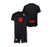 FCB FC Barcelona T-Shirt and Trousers Set Season 24/25 Official Licensed REPLICA - Plain Print Child Size 14 Years