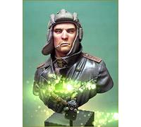 FCBEL 1/10 Resin bust model of Soviet air force pilot in World War II, unassembled and unpainted die-casting miniature kit/K8054A