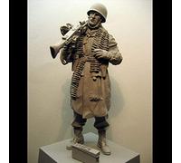 FCBEL 1/16 WWII Normandy war resin soldier model, unassembled and uncoated uncolored model kit / Y0937