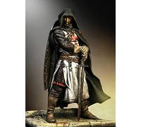 FCBEL 1/18 90mm Ancient Templar Knights Warrior Resin Character Die-cast Model, Unassembled and Unpainted Mini Soldier Set/A59612