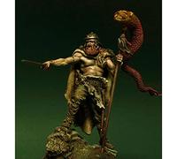 FCBEL 1/24 75mm Medieval Germanic Warrior Knight Resin Character die-cast Model, unassembled and unpainted Miniature Soldier kit/Y2336