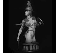 FCBEL 1/9 Ancient Greek Fantasy Female Warrior Resin Figure Bust, unassembled and unpainted die-cast Miniature kit/K7035A