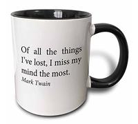 FCBFPT 11oz Coffee Mug of All The Things I've Lost I Miss My Mind The Most Cute Mug Ceramic Coffee Mugs for Women and Men