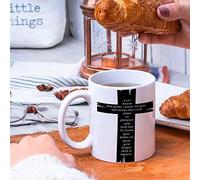 FCBFPT Ceramic Mug for I Know The Plans I Have for You,? Declares The Lord Ceramic Cup Inspirational Saying Mockup Coffee Mug Mug Mock-up Novelty Gift for Coffee Lovers 11oz