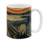 FCBFPT Classic Art The Scream Edvard Munch Ceramic Coffee Mug Tea Cup,11oz