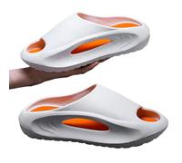 FCCBDFC Sliders Mens Summer Slippers For Men And Women Thick Bottom Eva Step On The Poop Feeling Outside Wear Non-slip Casual Bathroom Slippers-as_a-44-45