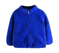 Fccrian Toddler Baby Winter Jacket 3D Ears Hoodie Coat Faux Fuzzy Thicken Warm Outwear for Girls Boys Coat Rack Wall Mounted Girl (Dark Blue, 18-24 Months)