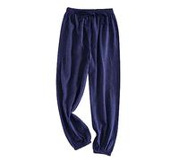 Fccrian Toddler Kids Baby Girls Boys Soild Elastic Basic Long Pants Casual Joggers Sports Dance Pants Hoodie and Pants Set Girls 5t (Navy, 7-8 Years)