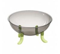 FccsiKoa Cat Bed with Transparent Sleeping Chamber Open-Top Raised Cat Bed with Legs Throughout the Year for Home Use,