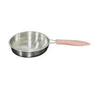 FccsiKoa Non-Stick Frying Pan, Wok, Easy to Clean, with Lid, Non-Stick Cookware and Pots for The Home, Pink Frying pan