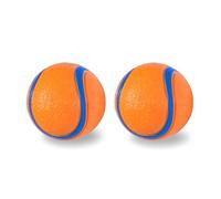 FCCUM Dog Toy Ball,Rubber Sound-Producing Toy Ball, with a Groove Design That is Resistant to Bites, Has a High Bounce, Dog Training Interactive Pet Toy, Relieving Pet Anxiety（Large Size）