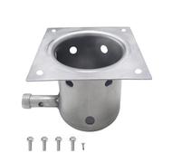 FCCUM Fire Burn Pot Replacement Parts for Traeger Pellet Grill,Compatible with Traeger Grill and Most Pit Boss Grills