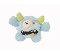FCCUM Pet Toy Small Monster Pet Bite Sound Bouncing Plush Ball, Large, Medium and Small Dog Daily Companionship, Dog Training Interactive Pet Cute Plush Fashionable Toy Ball (Sky Blue Large)