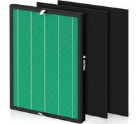 FCFMY 1 Pack 150 True HEPA Replacement Filter Set for Coway Airmega 150 Air Cleaner Purifier with 2 Activated Carbon Filters, Part Number AP-1019C-FP