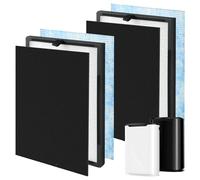 FCFMY 2 Packs 3-in-1 Blue Ultra-Filter Air Filter for Okaysou Airmax 8L Purifier with H13 Grade True HEPA Replacment Filter