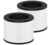 FCFMY Airmega 100 Replacement Filter Set Compatible with Coway Airmega 100 Air Cleaner Purifier, 3-in-1 Filter of Pre-Filter, Main Filters and Deodorization Filter, 2 Packs