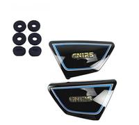 FCFYGMD Motorcycle parts Right & Left Frame Side Covers Panels For Suzuki GN 125 GN125 PARTS Accessories(Black)