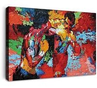 Fchen art Boxing Poster Poster Boxing Sports Colorful Canvas Wall Art Movie Decor for Kitchen Wall Decor Picture Drawing Room Decor Artwork 70x100cm