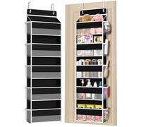 FCHERP Over Door Storage Organiser, 5 Window Pockets Organizer, Heavy Duty Hanging Storage with Large Capacity,for Bedrooms, Bathrooms and Uni Essentials, Toys, Wallets And Towels
