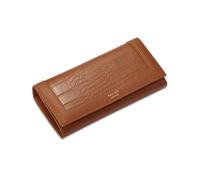 FCIGDHGJM Ladies Long Wallet European and American Style Pattern Handbag Multifunctional Wallet Large Capacity(Brown)