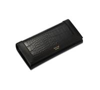 FCIGDHGJM Ladies Long Wallet European and American Style Pattern Handbag Multifunctional Wallet Large Capacity(Noir)