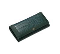 FCIGDHGJM Ladies Long Wallet European and American Style Pattern Handbag Multifunctional Wallet Large Capacity(Green)