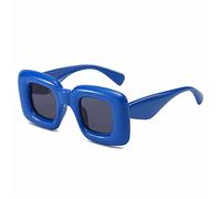 FCIGDHGJM Sunglasses Womens Large Frame Sunglasses Tide Cool Shaped Party Travel(Blue)