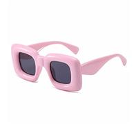 FCIGDHGJM Sunglasses Womens Large Frame Sunglasses Tide Cool Shaped Party Travel(Pink)