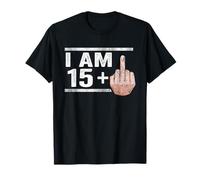FCK 16th Birthday Shirt: 15+1 Middle Finger Funny Gag Gift T-Shirt