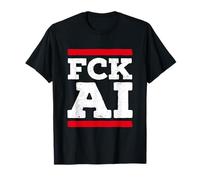 FCK AI - Bold Anti-AI Statement T-Shirt