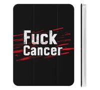 Fck C-ancer Compatible with iPad Mini 4/5/6 Cute Tablet Case with Pencil Holder Slim Hard Protective Cover