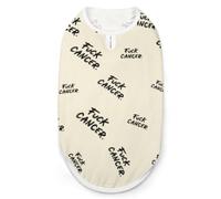 Fck C-ancer Cute Dog Vest Pet Clothes Sleeveless Shirt