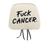 Fck C-ancer Cute Headrest Covers for Car Truck
