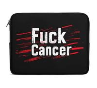 Fck C-ancer Laptop Sleeve Case with Zippered Notebook Computer Pocket Protective for Office Travel