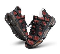 FCK C-ancer Men's Running Shoes Breathable Air Trainers Sports Walking Sneakers for Workout Athletic 11women/8.5men（EUR42）