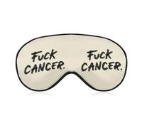FCK C-ancer Sleep Mask Adjustable Eye Shade Cover