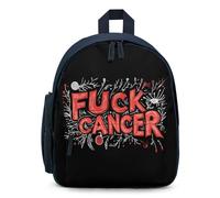 Fck C-ancer Small Travel Backpack for Laptop Casual Daypack Lightweight Bag for Camping Work
