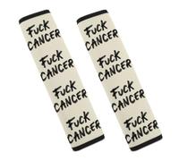 Fck C-ancer Soft Seat Belt Cover Pad All Car 2PCS