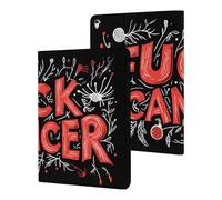 Fck C-ancer Stylish Tablet Case Leather Protective Cover Compatible with IPad/ipad Pro/2016 ipad Pro (9.7in)