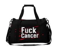 FCK C-ancer Travel Duffels Bag Water-Resistant Luggage Sports Bags Shoulder Handbag for Women Men
