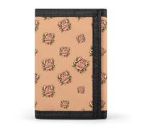 FCK Cancer Funny Trifold Wallet RFID Blocking Front Pocket Wallets with ID Window Gifts for Men Women