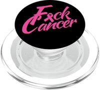 Fck Cancer Survivor Fighter Cancer Awareness PopSockets PopGrip for MagSafe