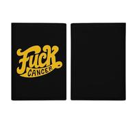 FCK Cancer Travel Passport Wallet Credit Card Holder Cover Case Protector