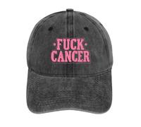 Fck Cancer Vintage Baseball Cap Golf Dad Hats Adjustable SnapBack Cap for Men Women Sports Outdoor