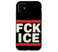 FCK ICE Bold Statement Distressed Political Activism Case for iPhone 11