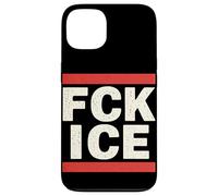 FCK ICE Bold Statement Distressed Political Activism Case for iPhone 13